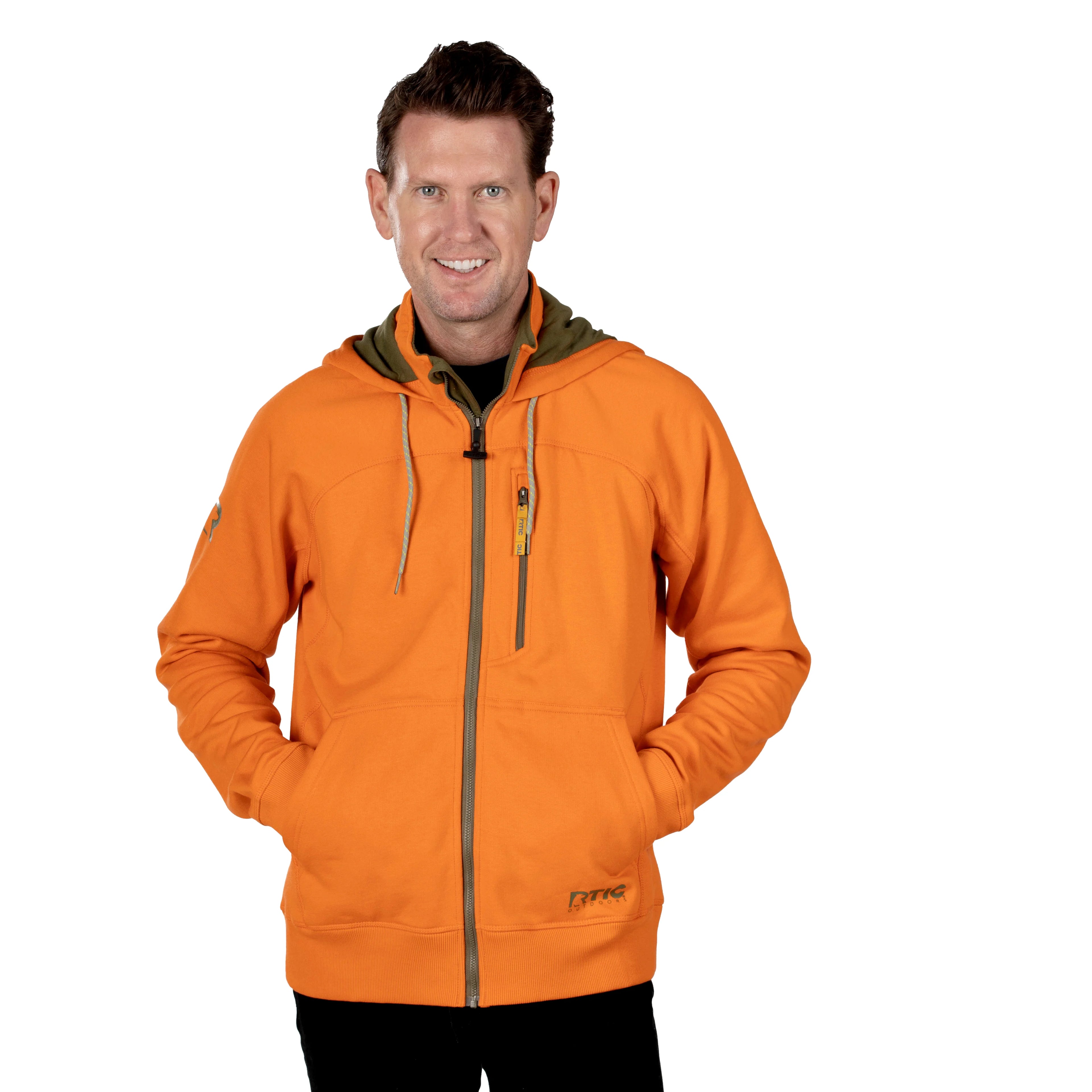 Men's Water-Repellent Full-Zip Hoodie