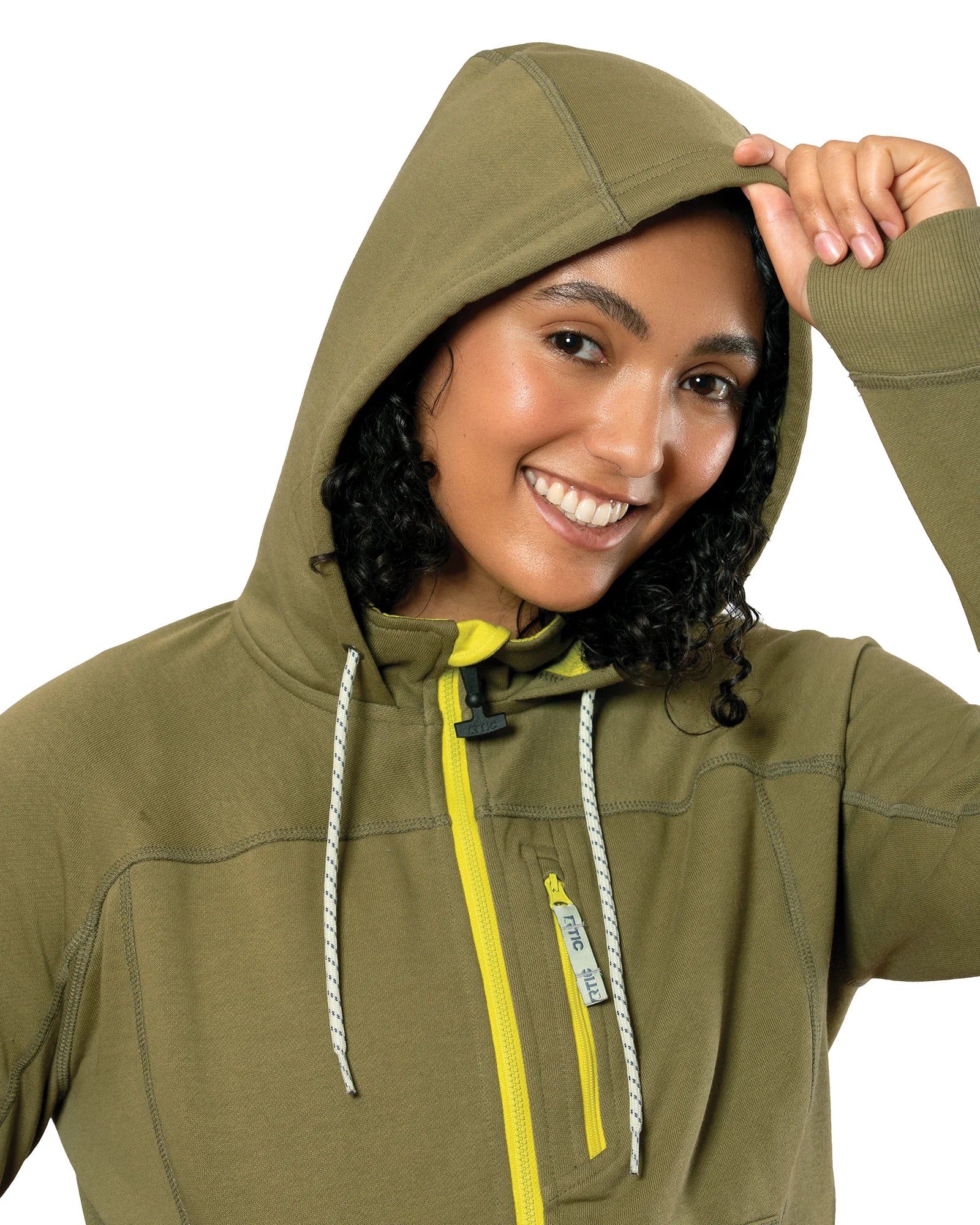 Women's Water-Repellent Full-Zip Hoodie