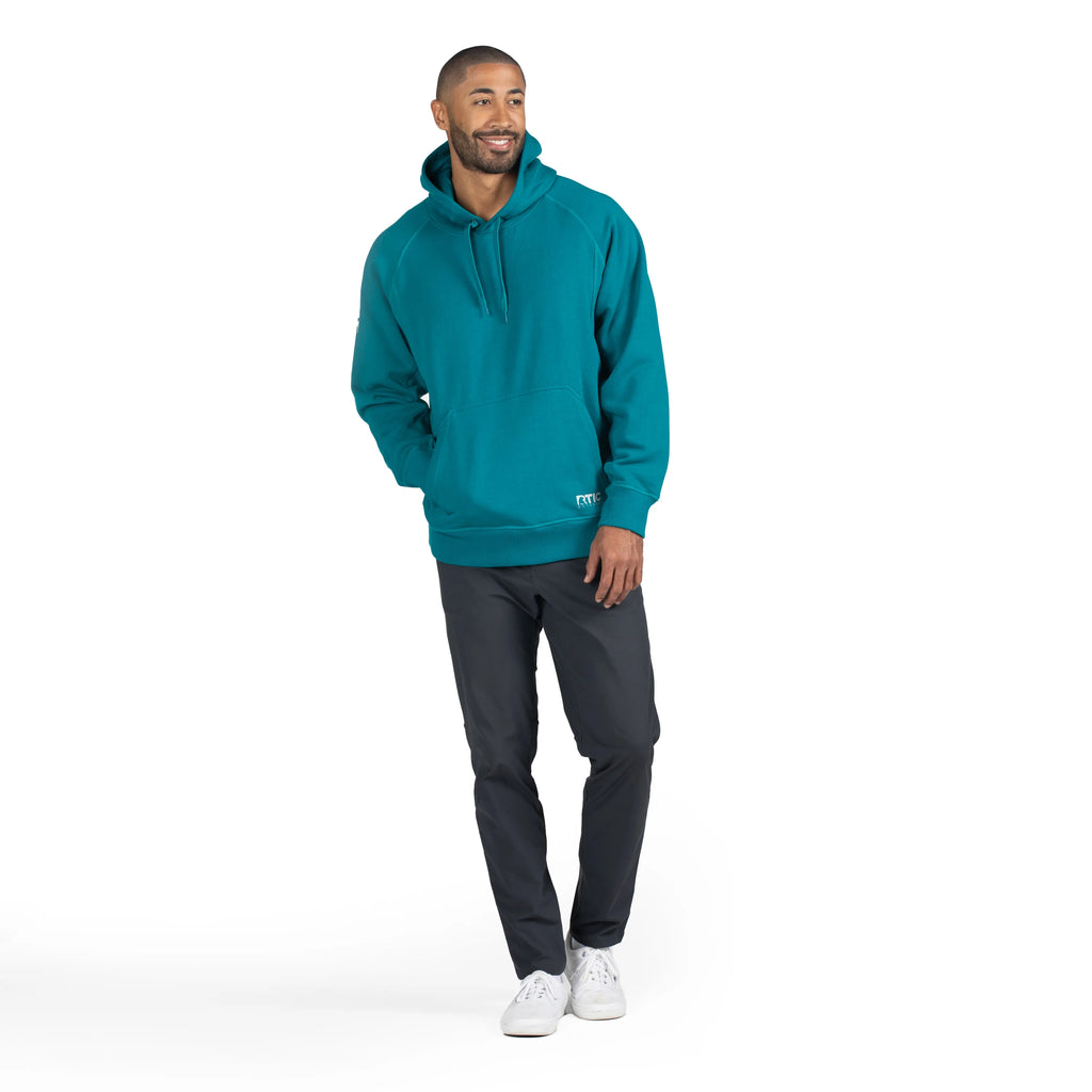 Water-Repellent Pullover Hoodie - Relaxed Fit