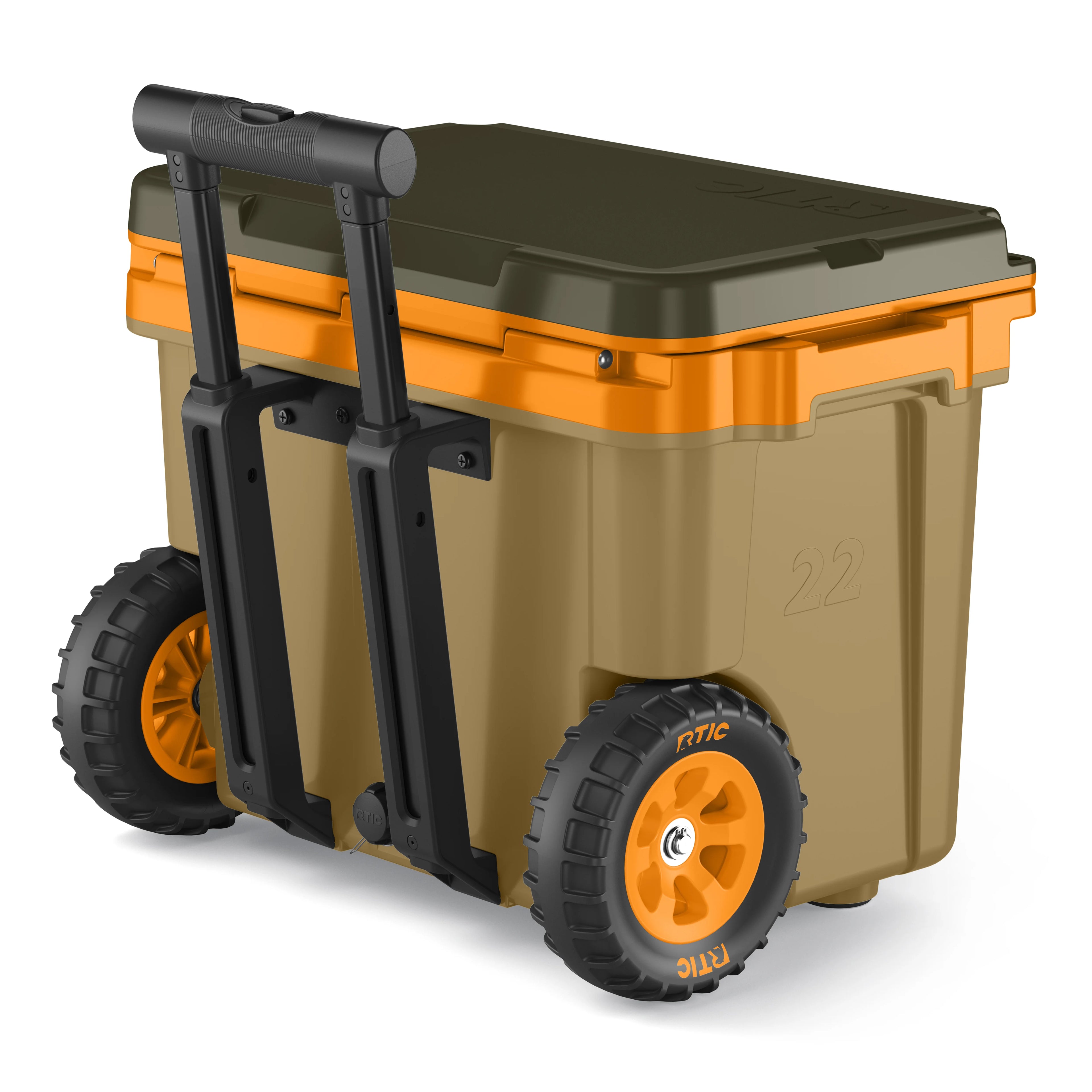 22 QT Ultra-Light Wheeled Cooler