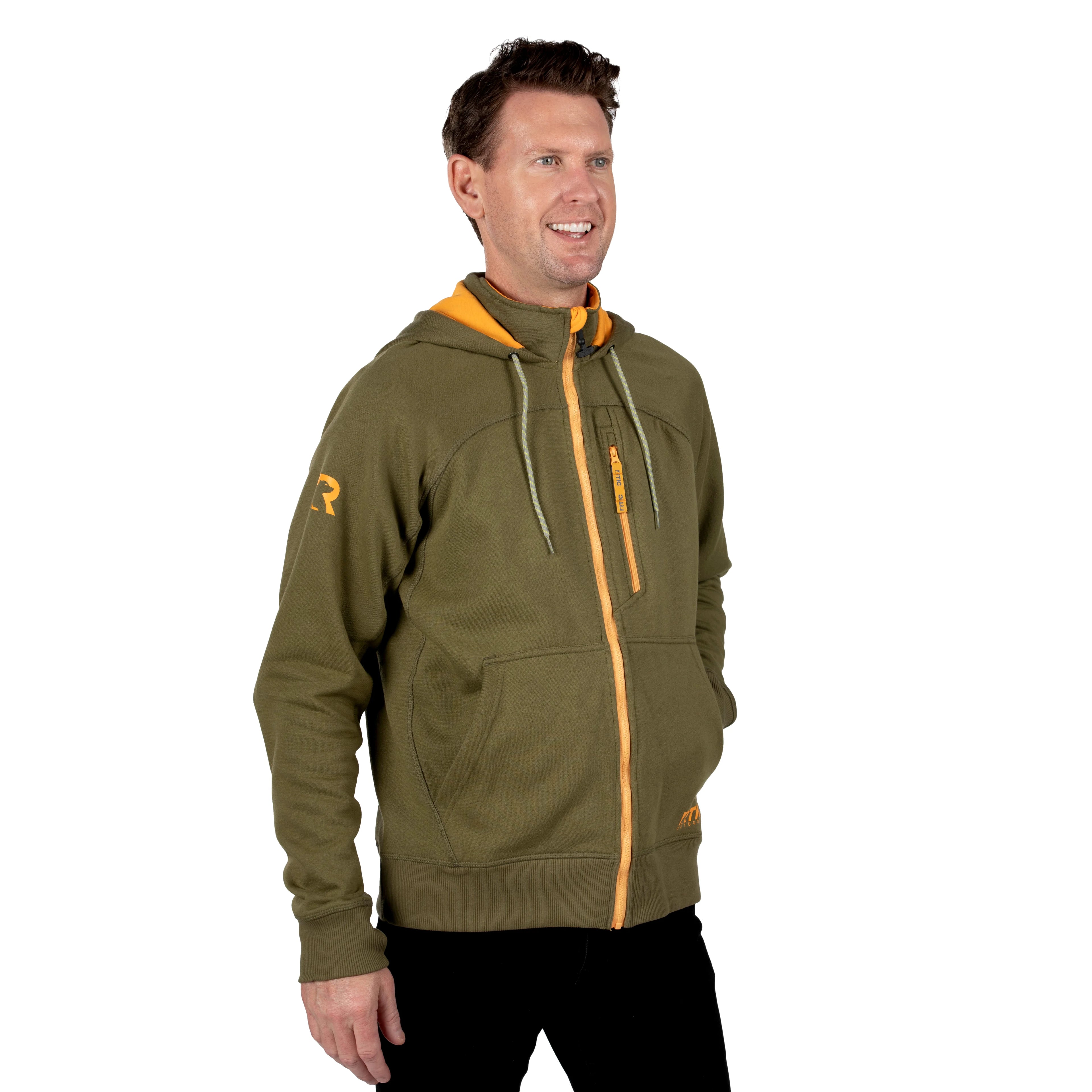 Men's Water-Repellent Full-Zip Hoodie