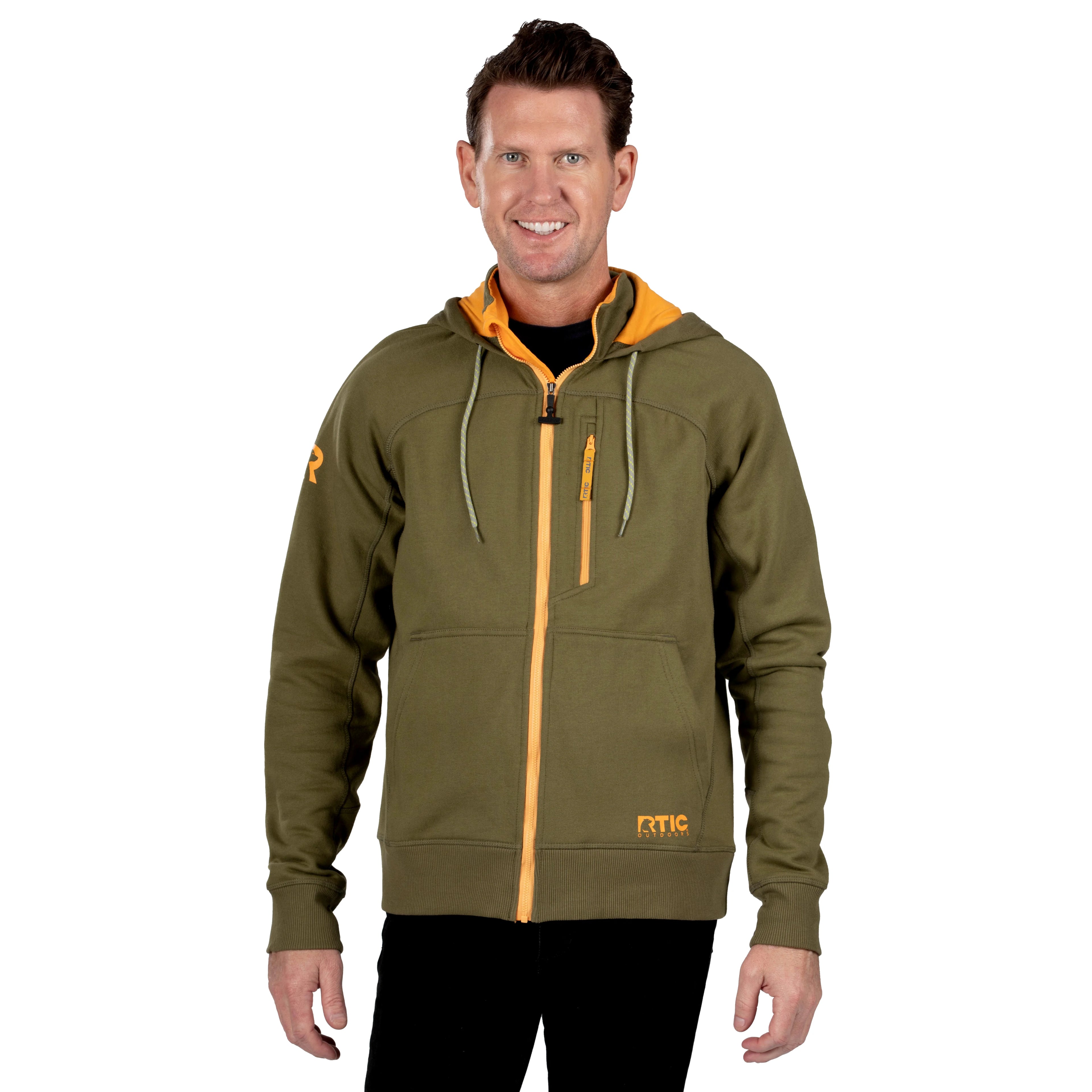 Men's Water-Repellent Full-Zip Hoodie