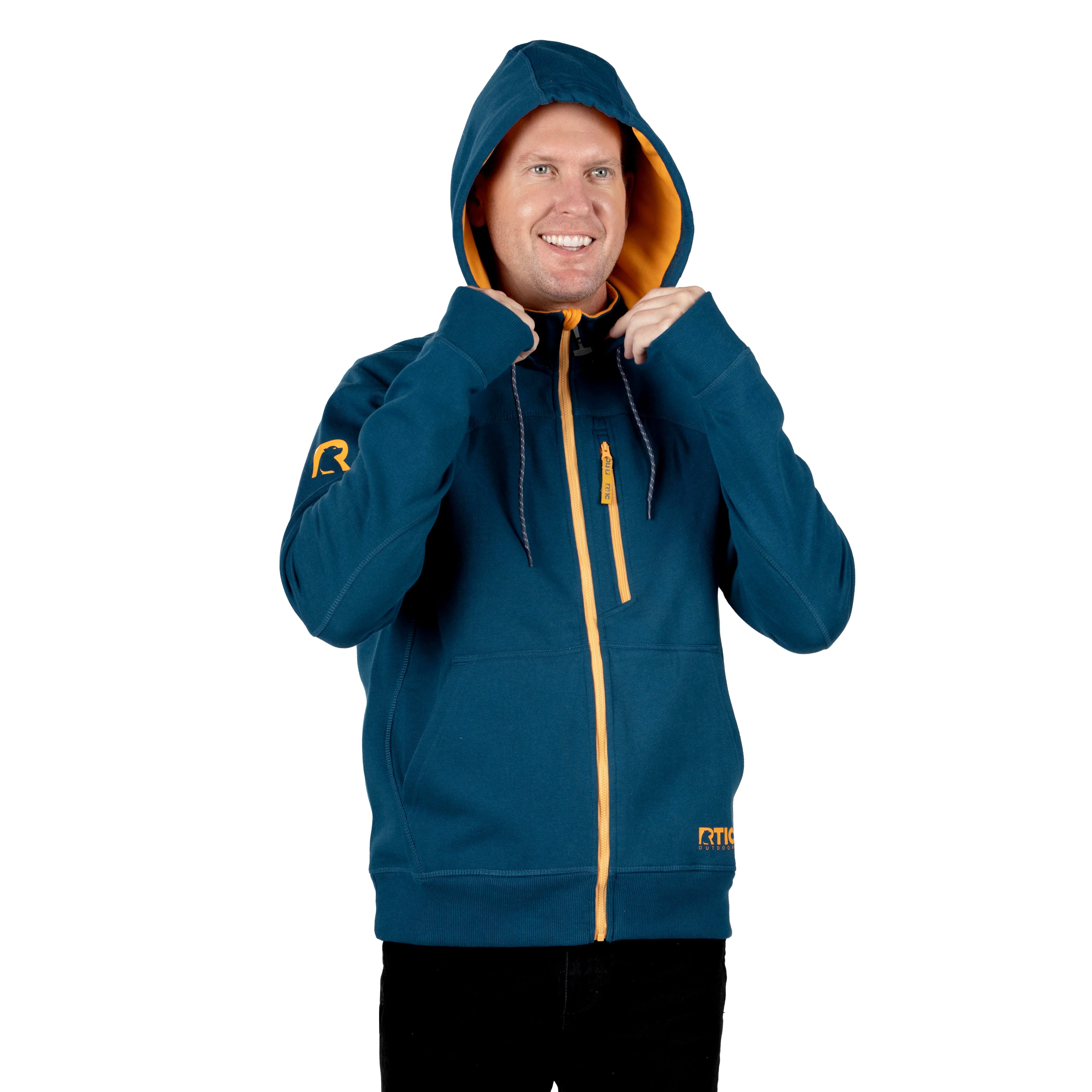 Men's Water-Repellent Full-Zip Hoodie