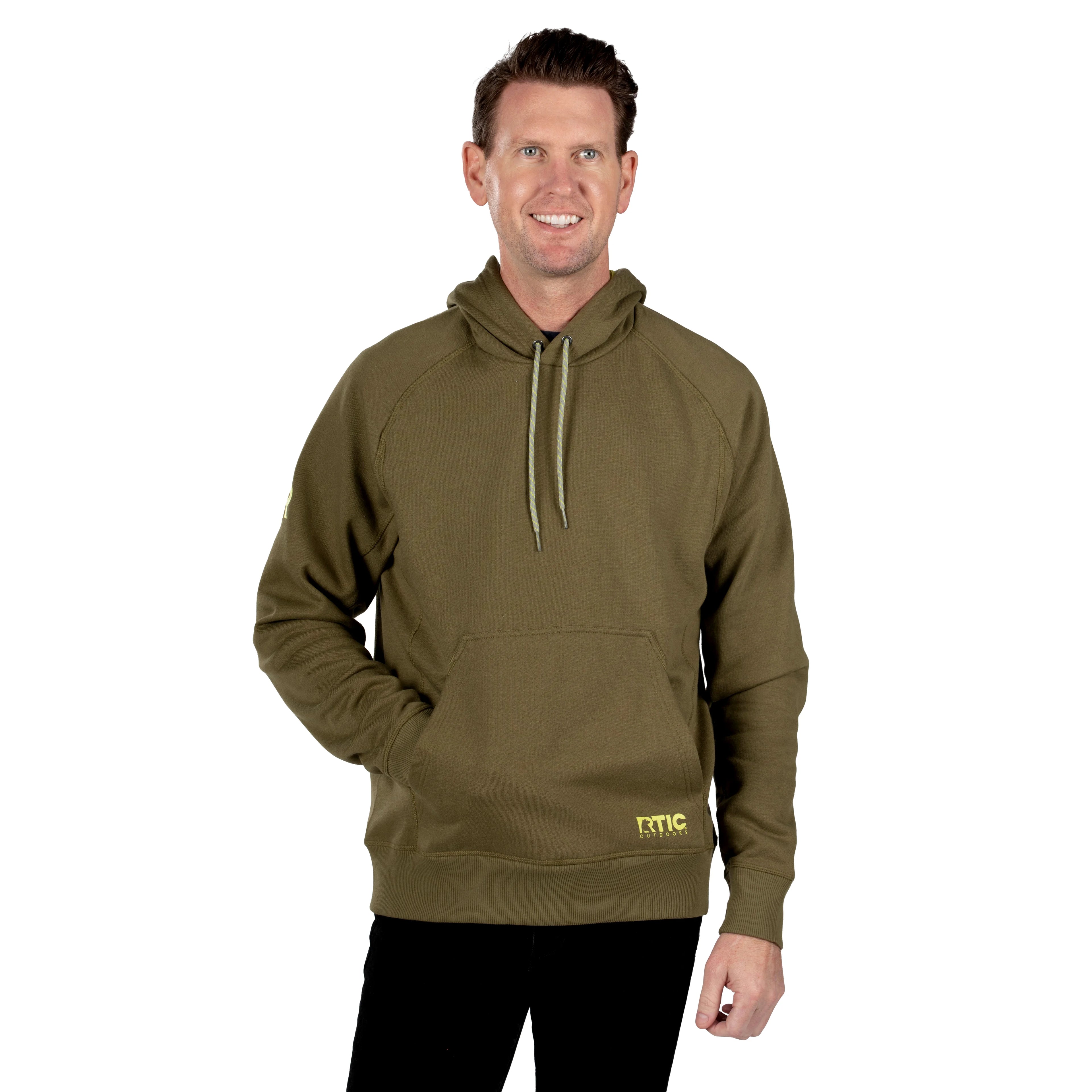 Water-Repellent Pullover Hoodie - Athletic Fit