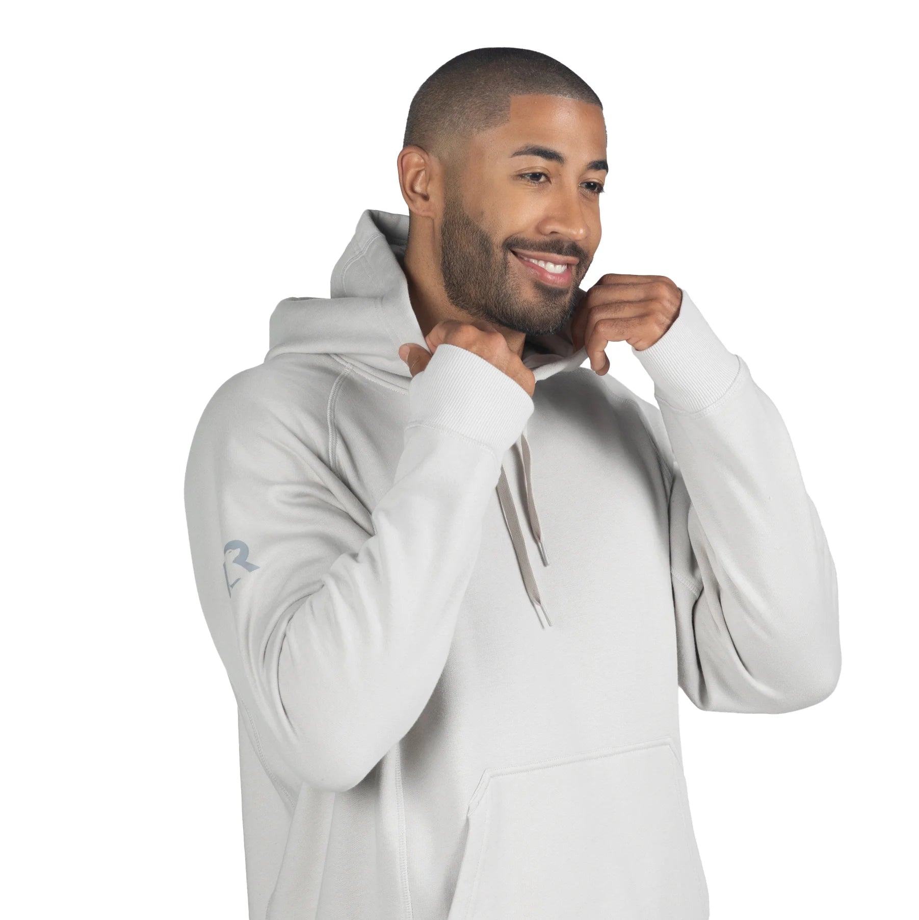 Water-Repellent Pullover Hoodie - Relaxed Fit