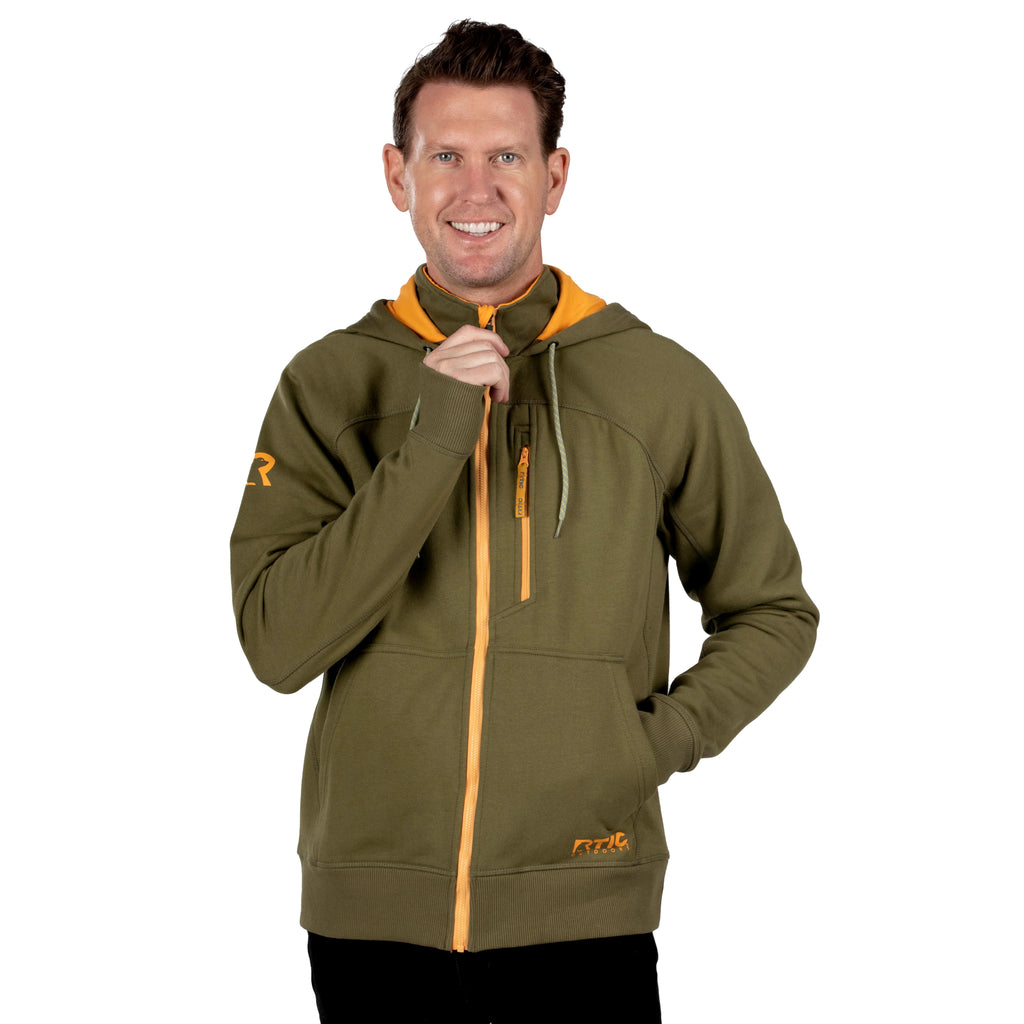 Men's Water-Repellent Full-Zip Hoodie