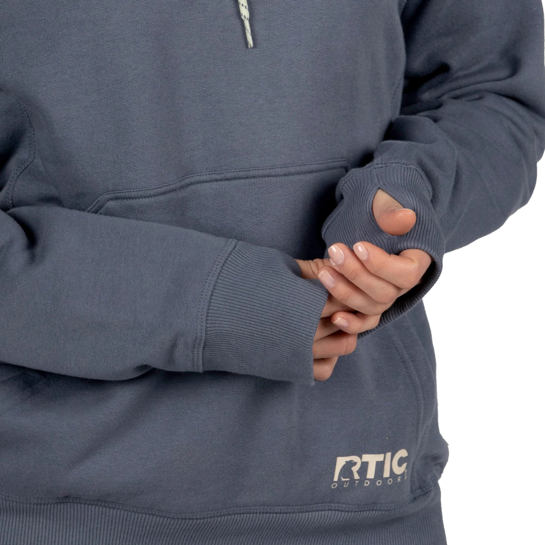Water-Repellent Pullover Hoodie - Athletic Fit
