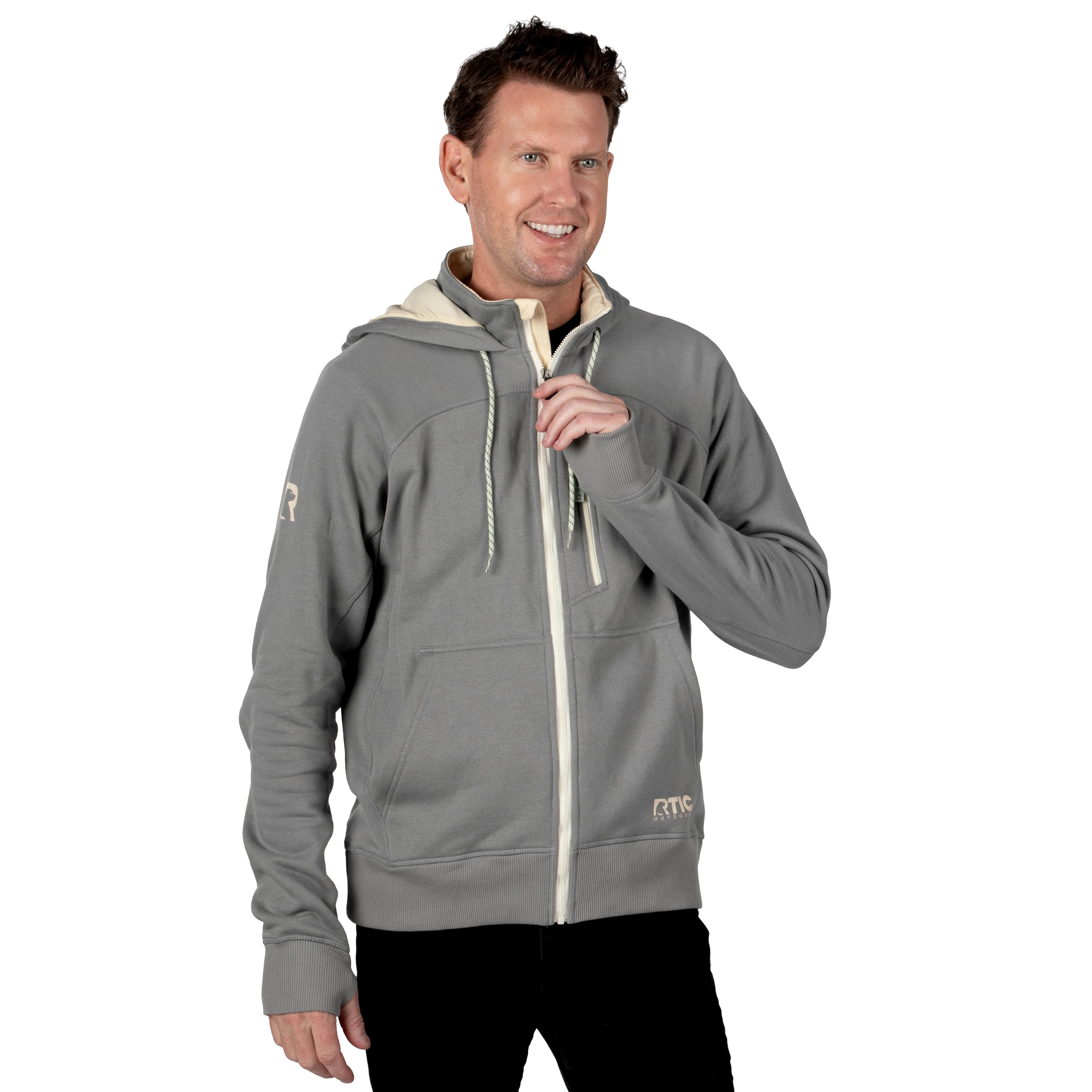 Men's Water-Repellent Full-Zip Hoodie