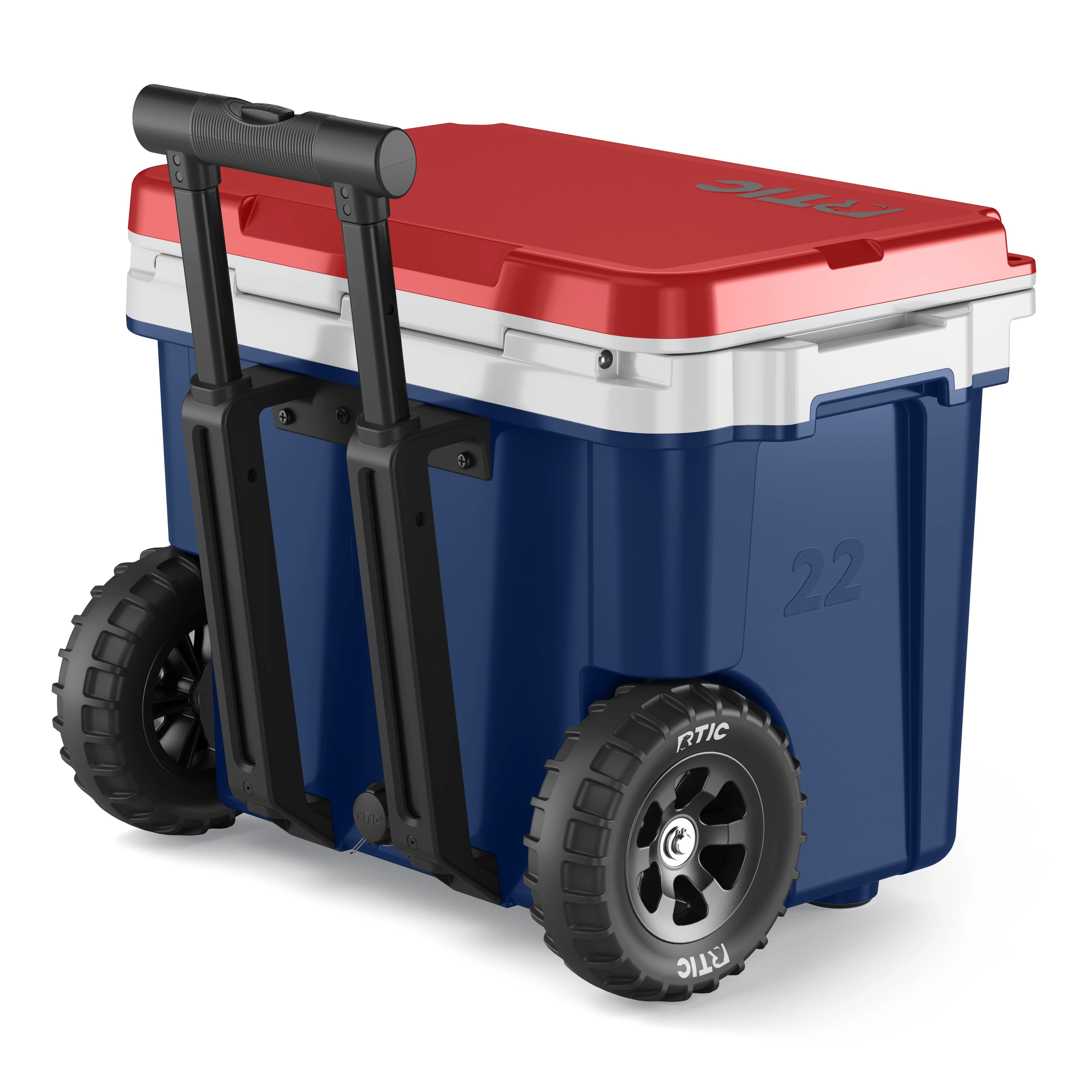 22 QT Ultra-Light Wheeled Cooler