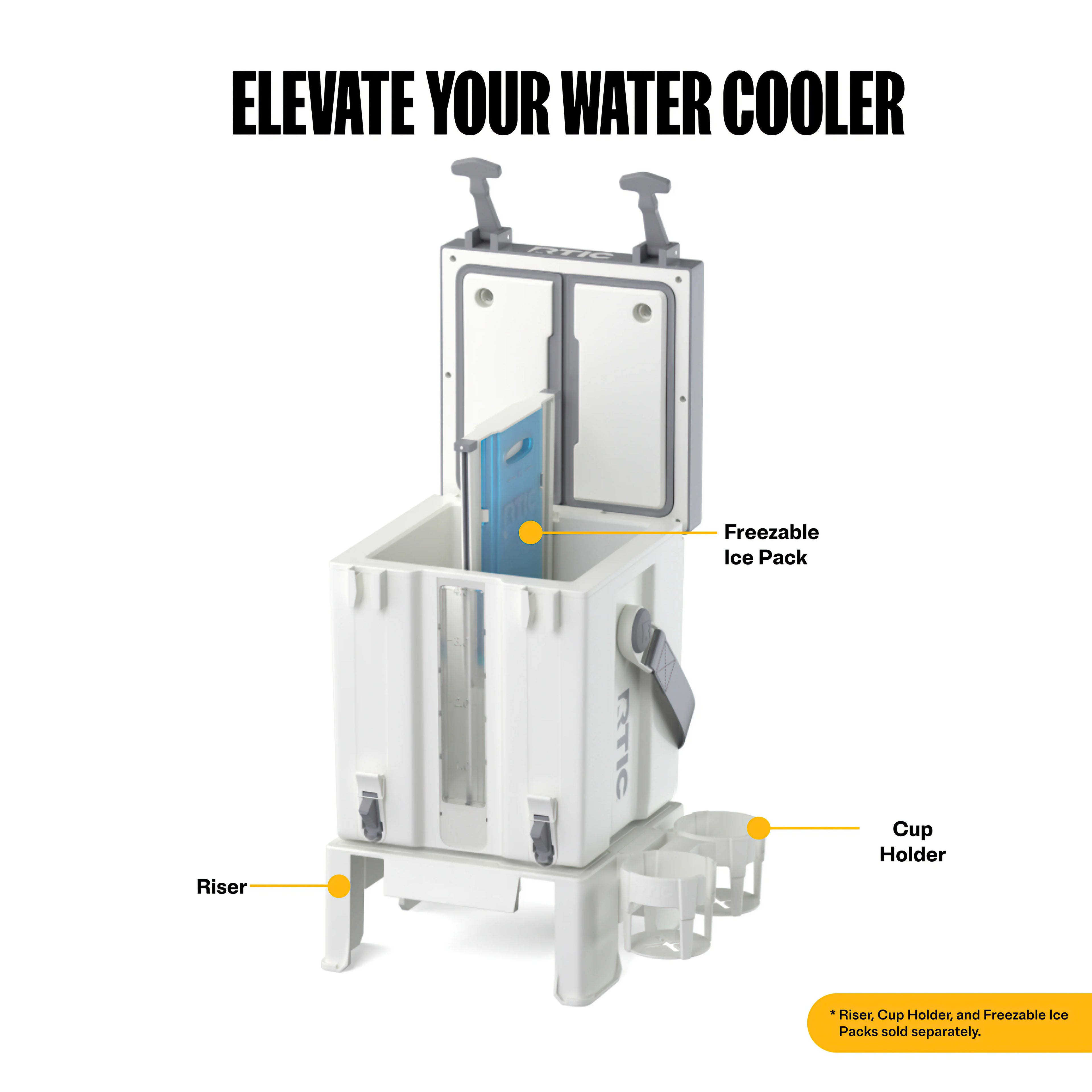 4 Gallon Double-Time Water Cooler