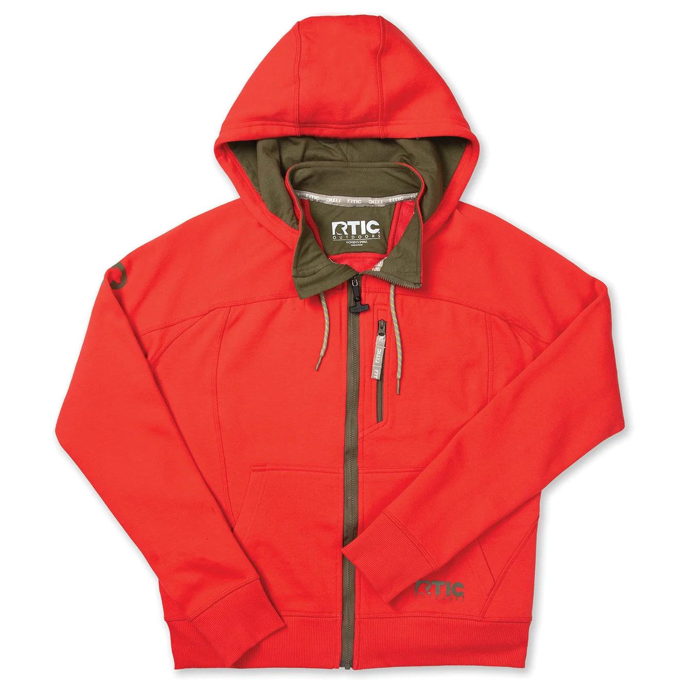 Women's Water-Repellent Full-Zip Hoodie
