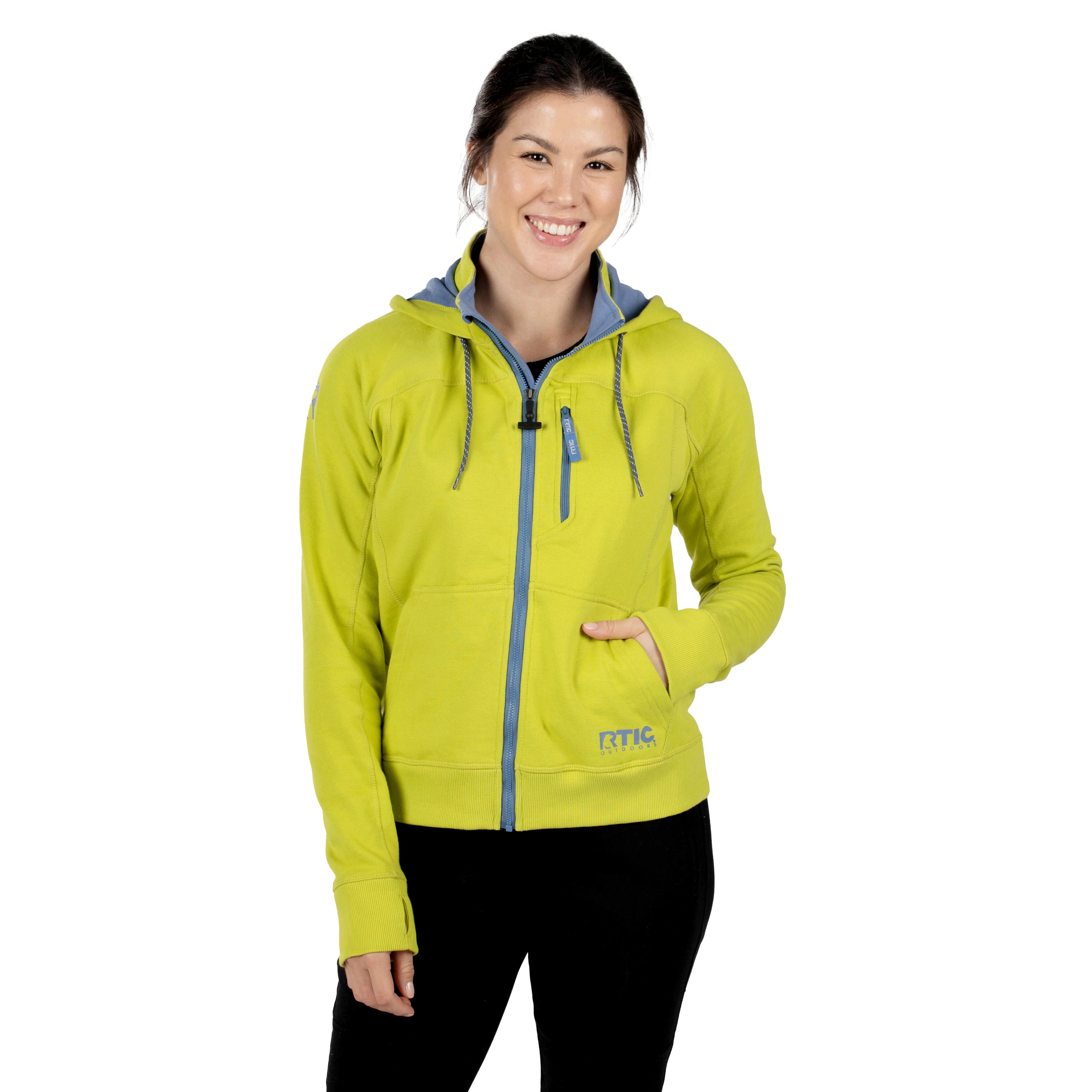 Women's Water-Repellent Full-Zip Hoodie