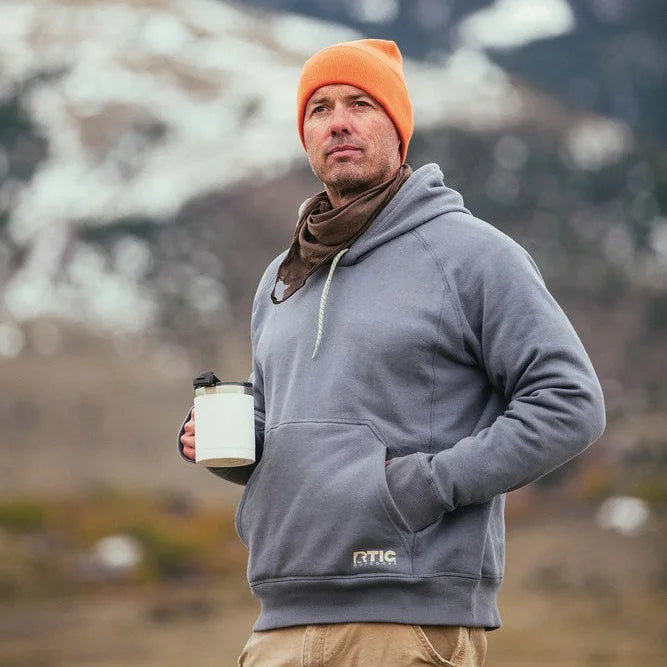 Water-Repellent Pullover Hoodie - Athletic Fit