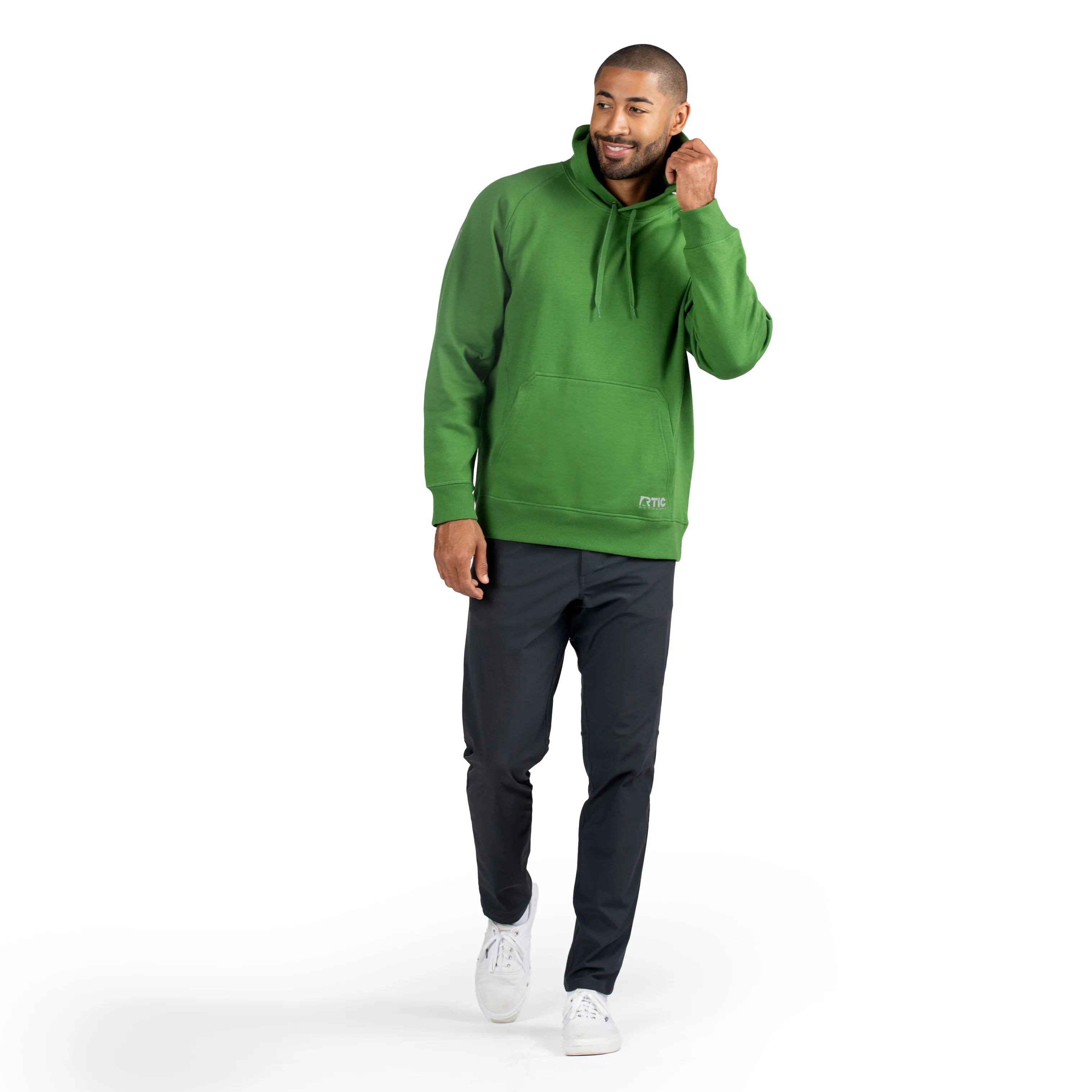 Water-Repellent Pullover Hoodie - Relaxed Fit