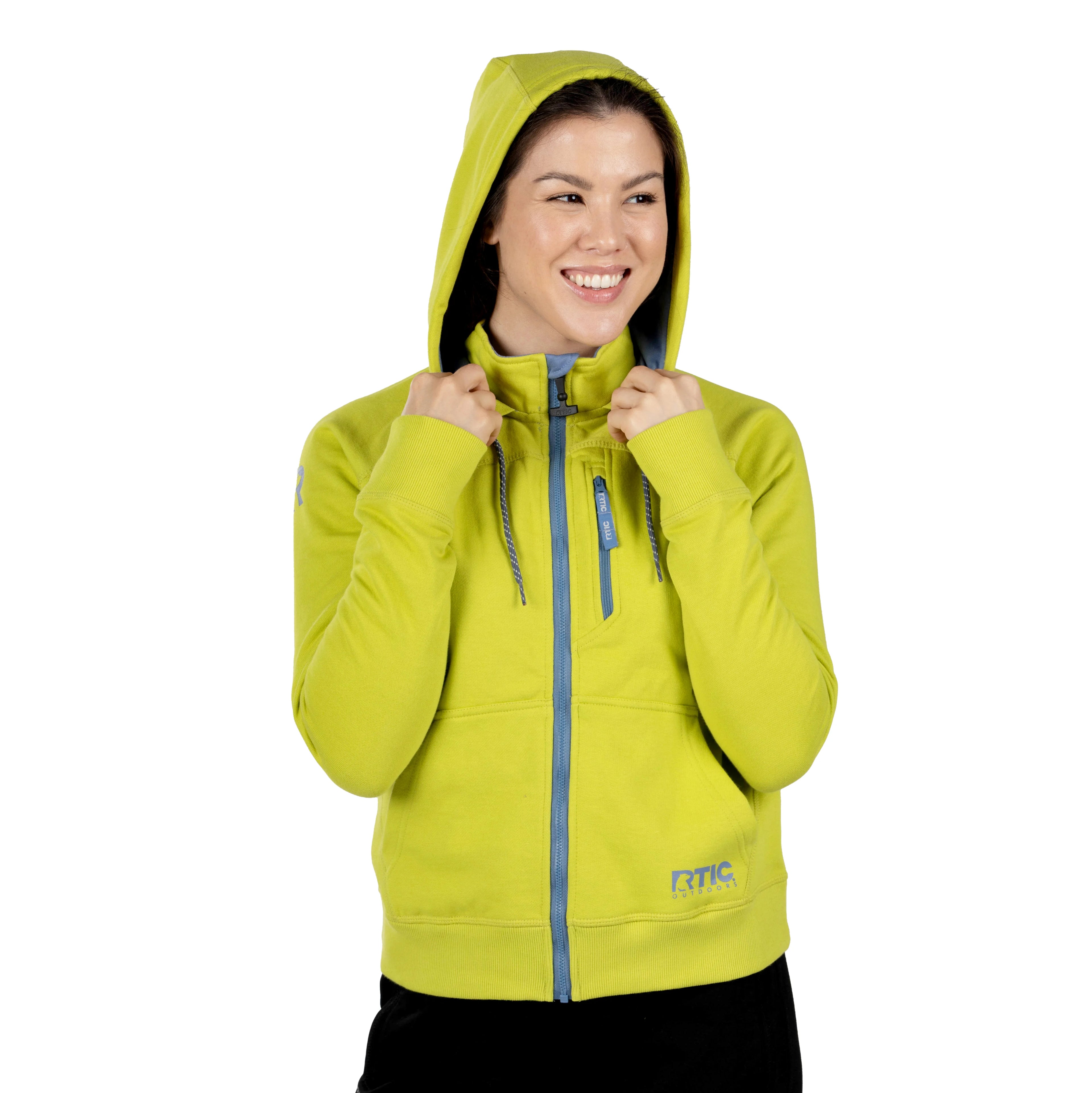 Women's Water-Repellent Full-Zip Hoodie