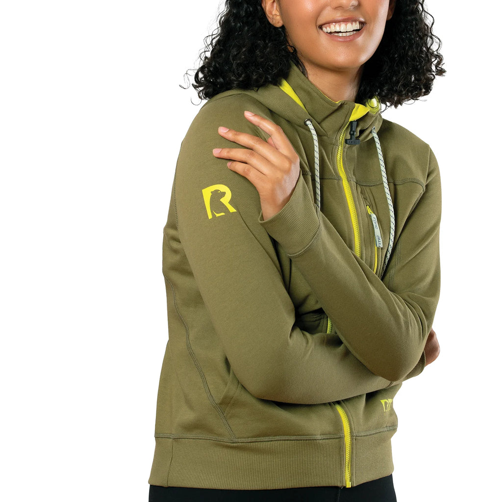Women's Water-Repellent Full-Zip Hoodie