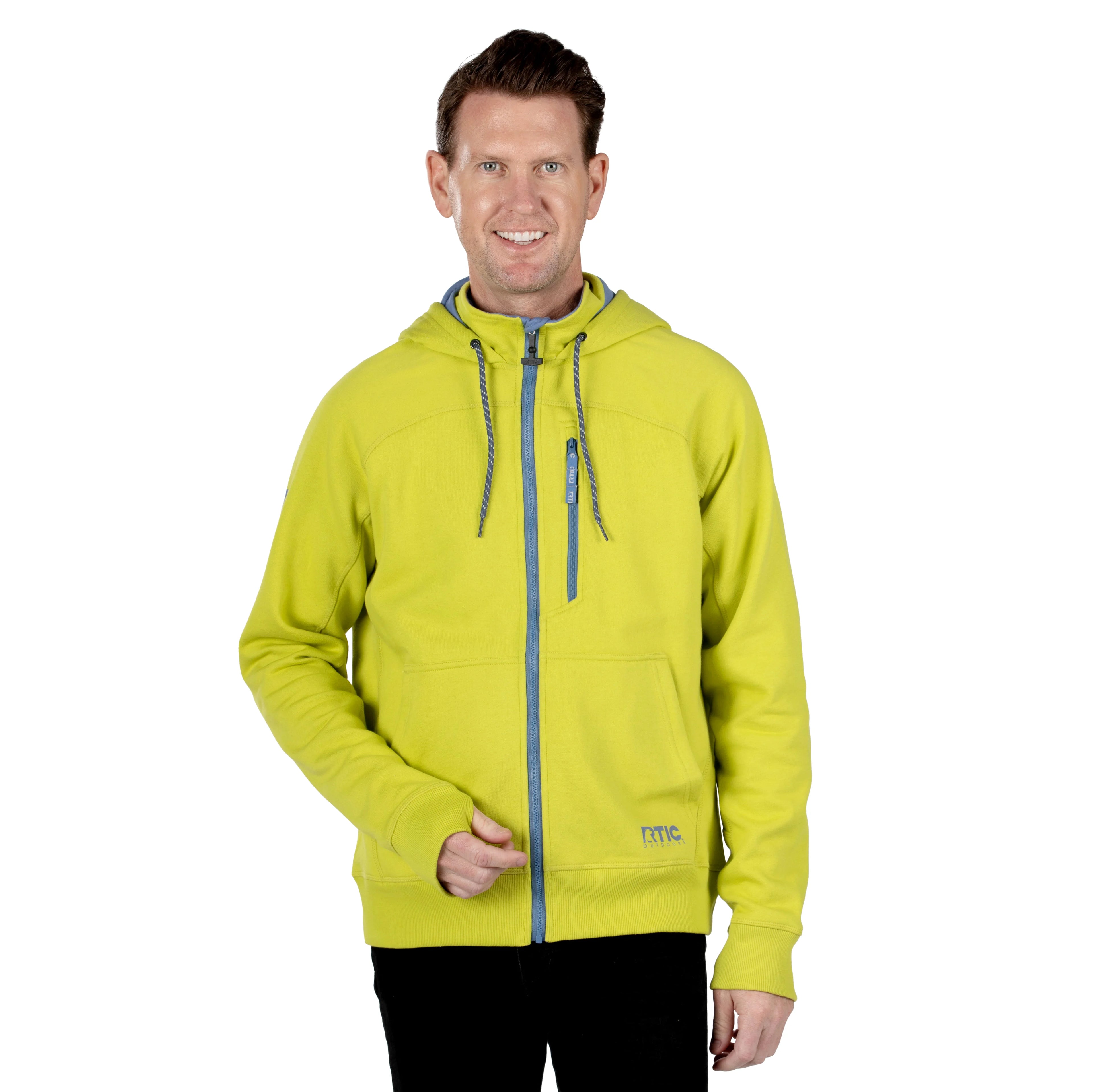 Men's Water-Repellent Full-Zip Hoodie
