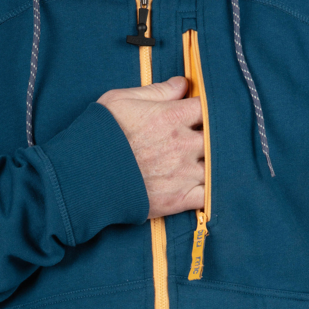 Men's Water-Repellent Full-Zip Hoodie