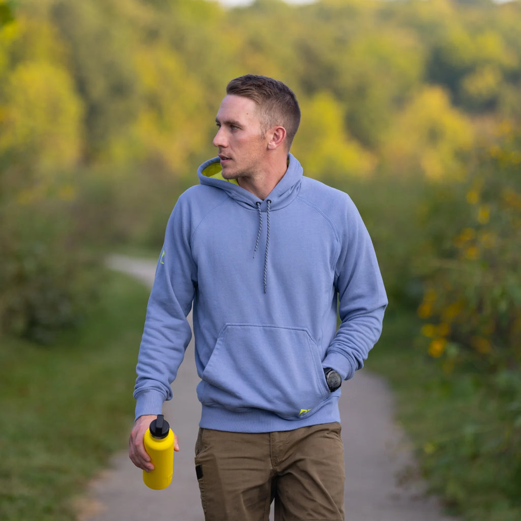Water-Repellent Pullover Hoodie - Athletic Fit