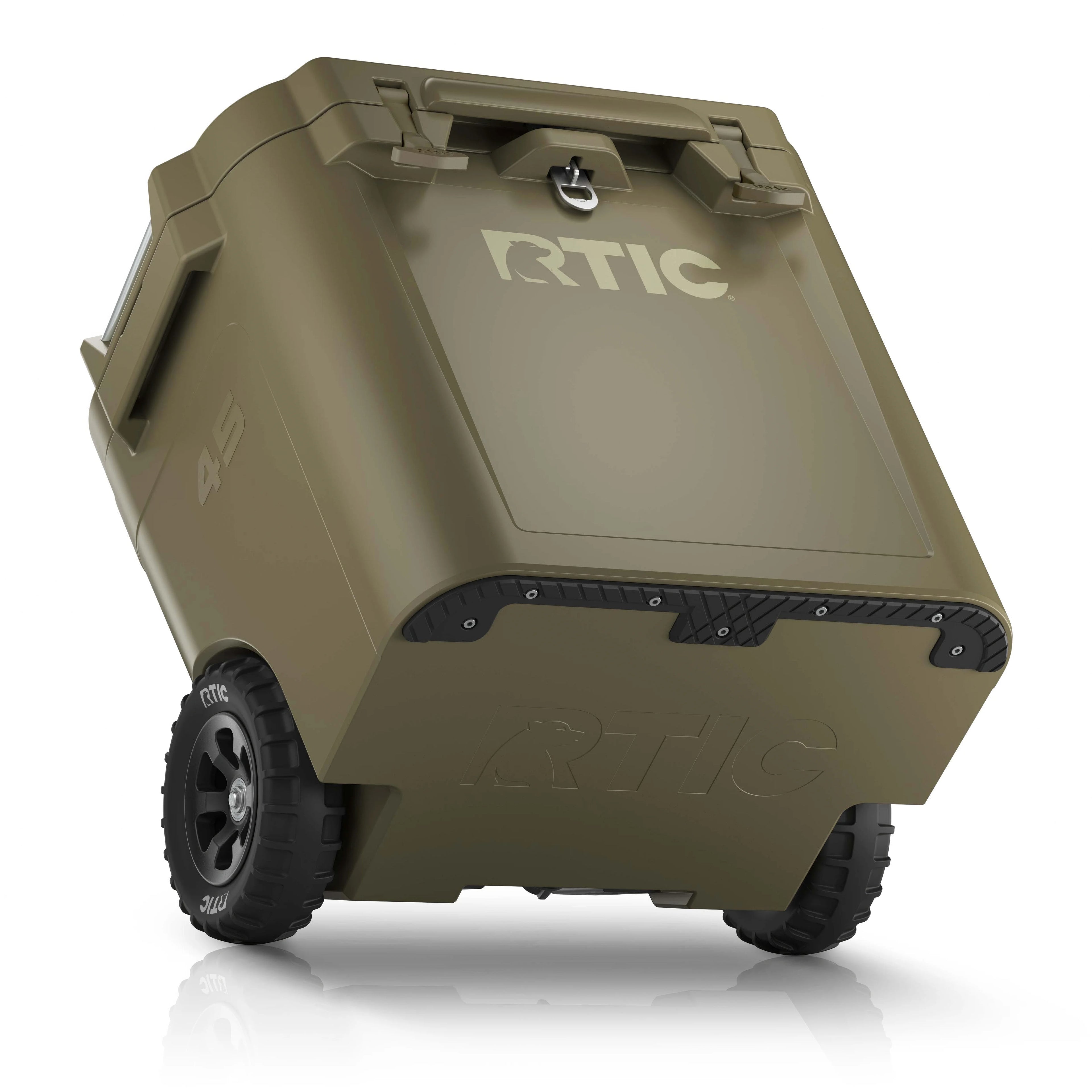 45 QT Ultra-Tough Wheeled Cooler