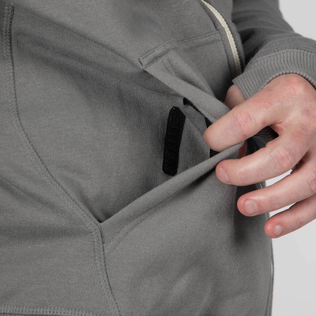 Men's Water-Repellent Full-Zip Hoodie