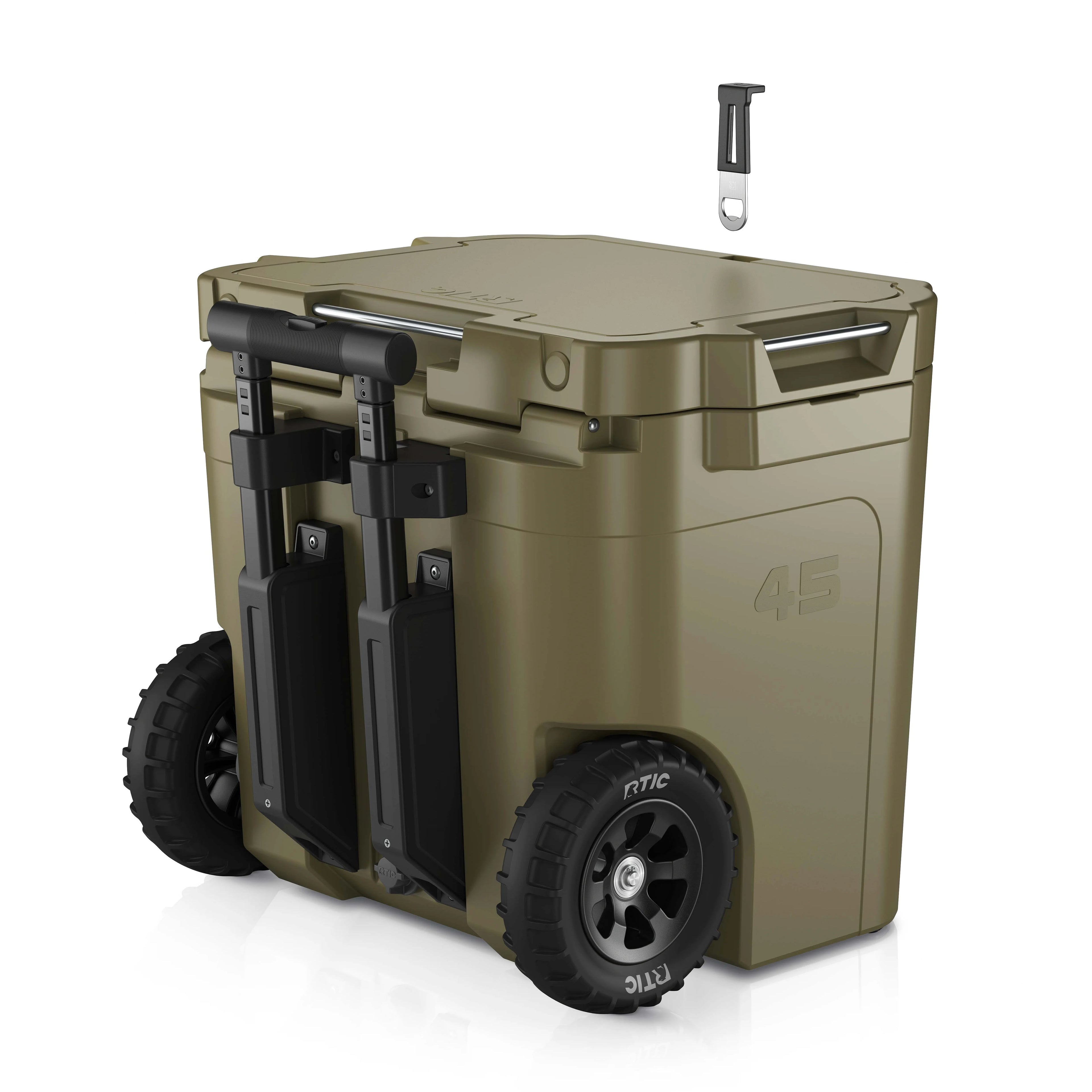 45 QT Ultra-Tough Wheeled Cooler