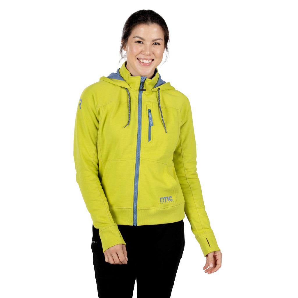 Women's Water-Repellent Full-Zip Hoodie