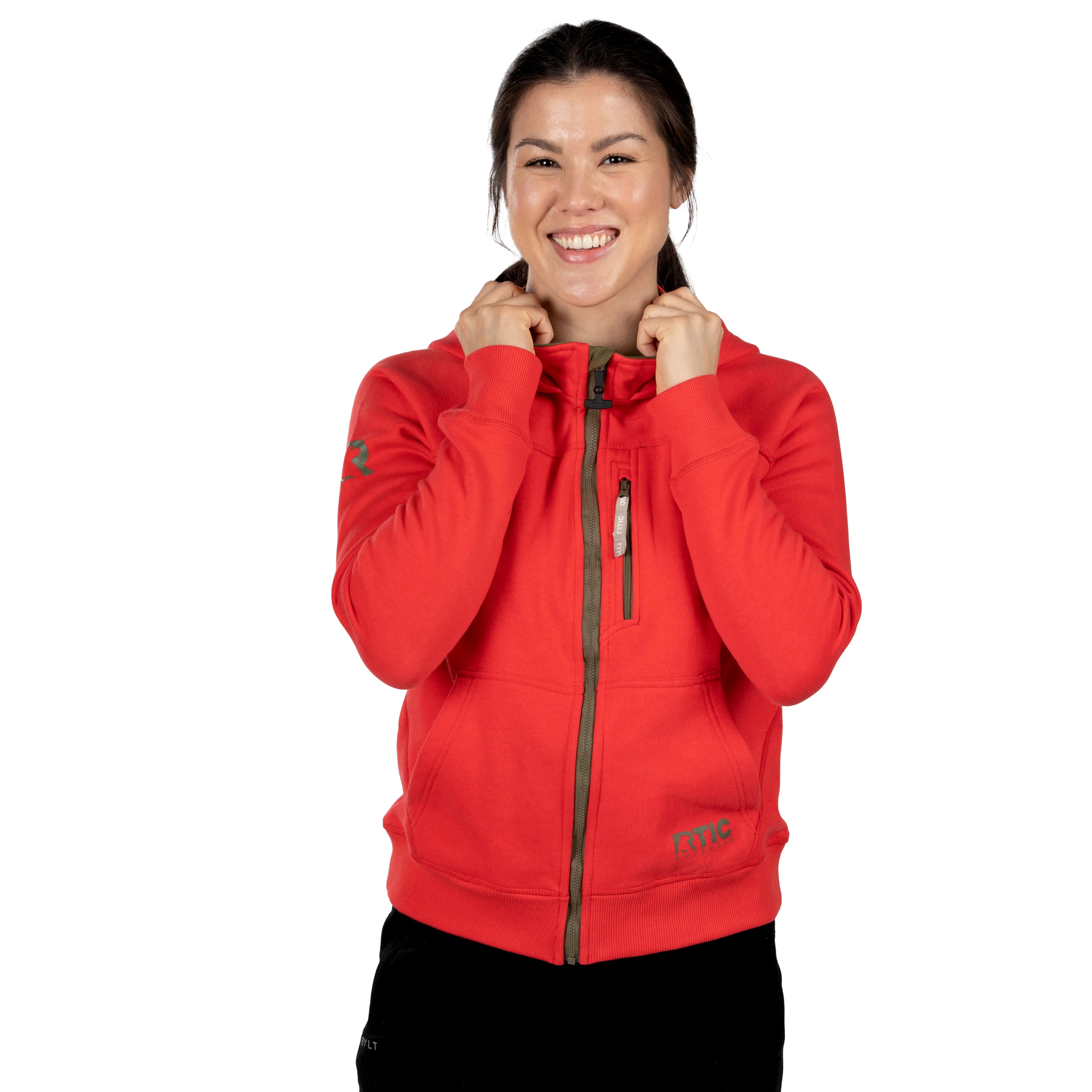 Women's Water-Repellent Full-Zip Hoodie