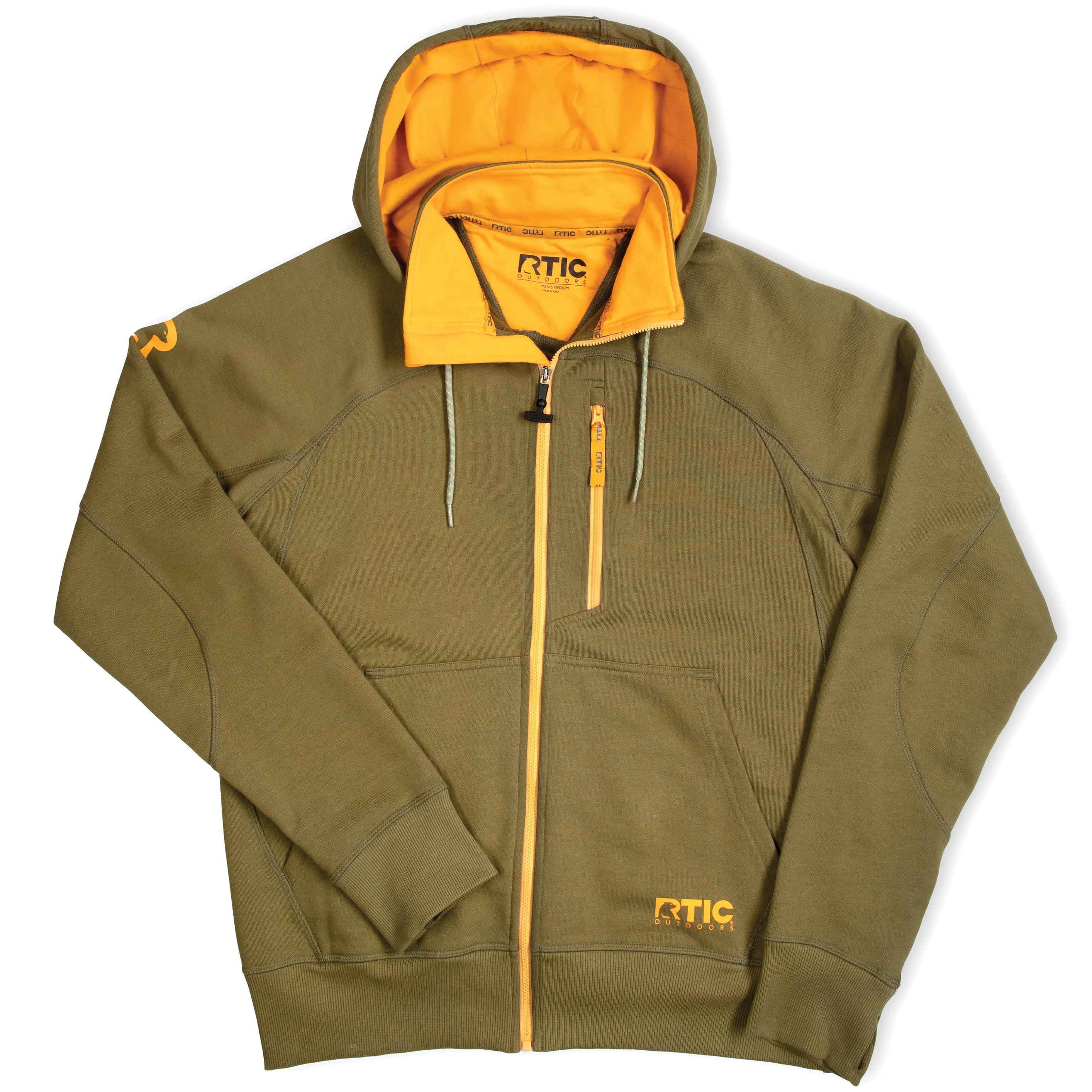 Men's Water-Repellent Full-Zip Hoodie