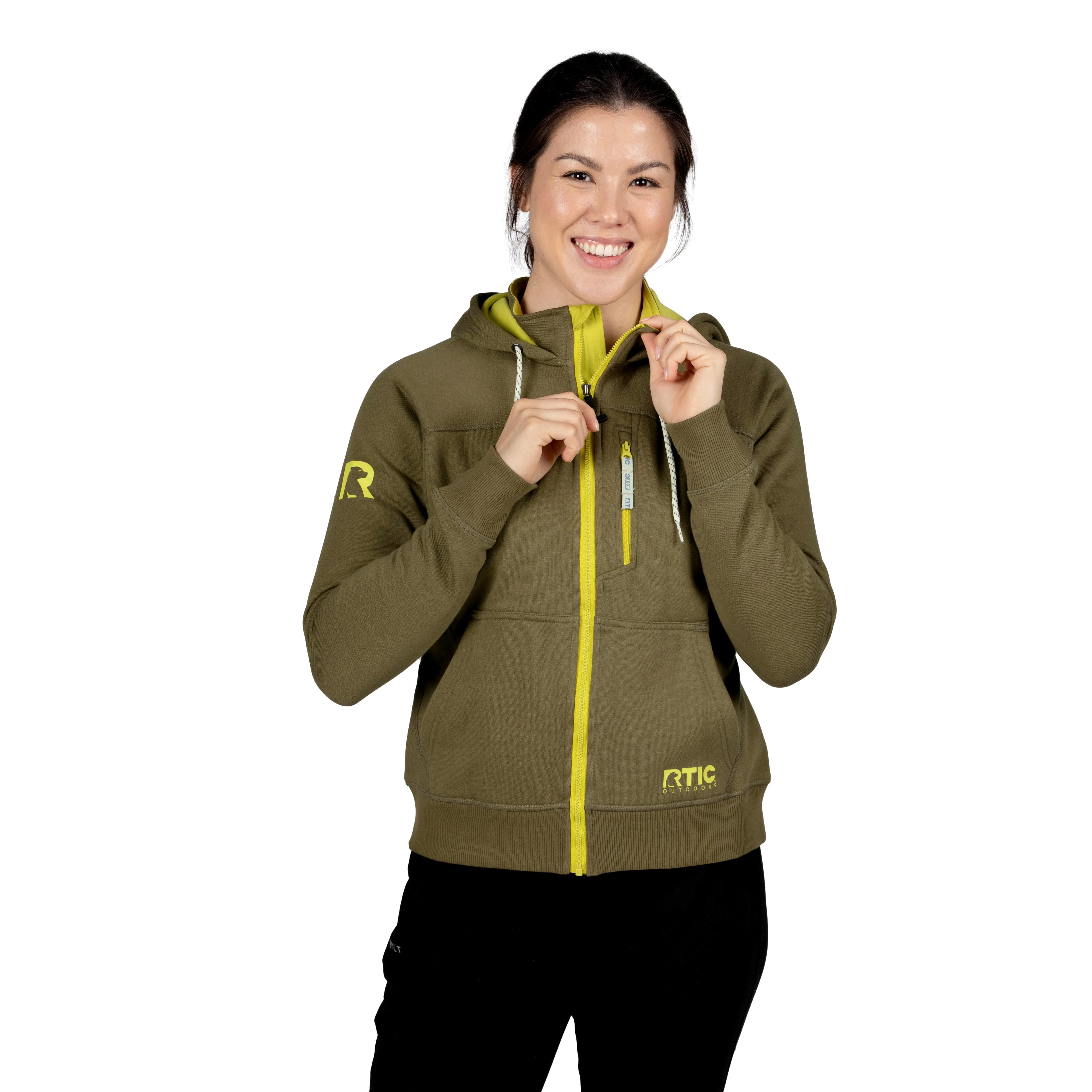 Women's Water-Repellent Full-Zip Hoodie