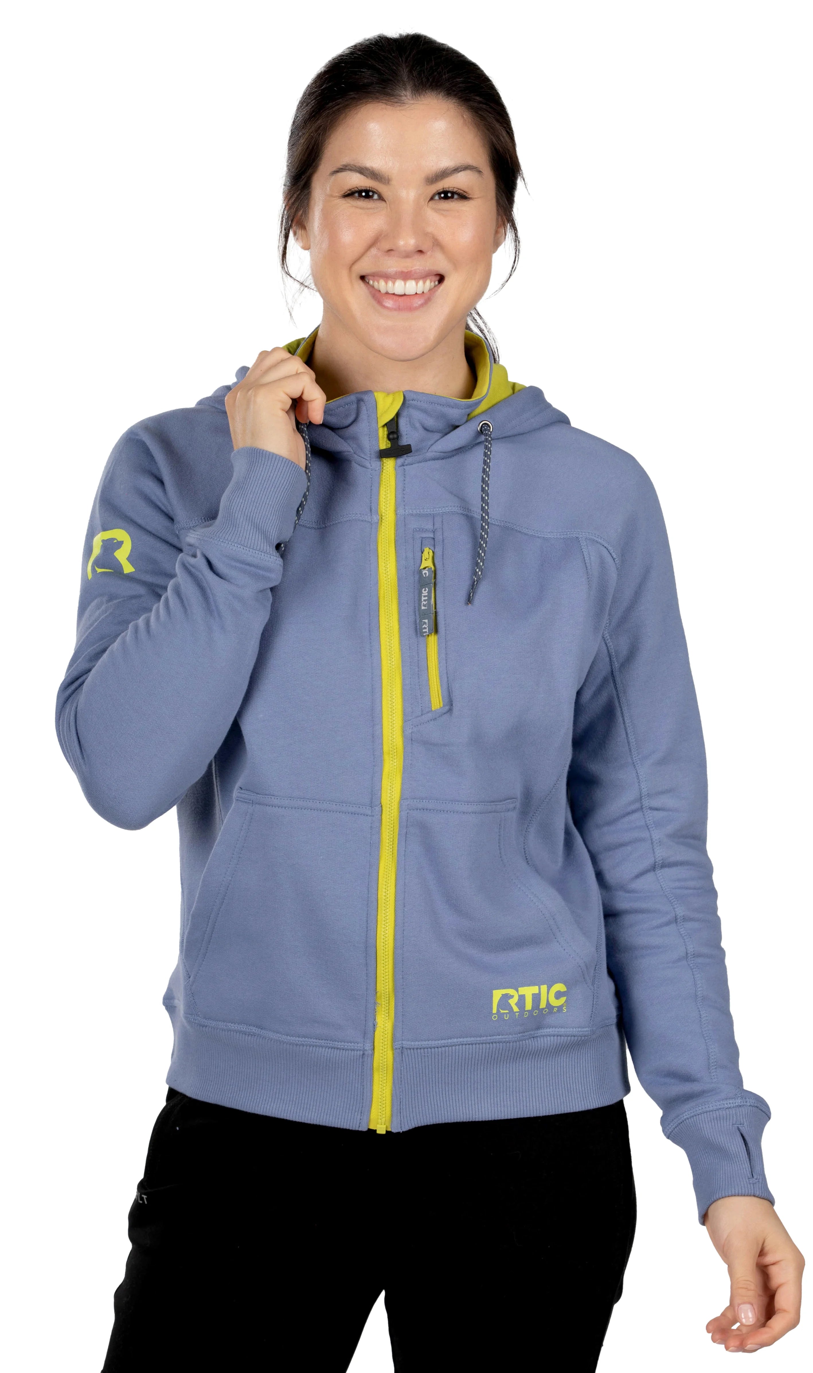 Women's Water-Repellent Full-Zip Hoodie