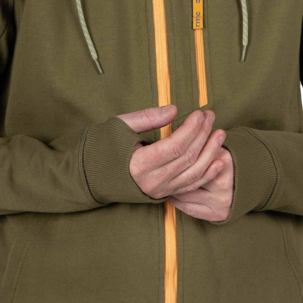 Men's Water-Repellent Full-Zip Hoodie